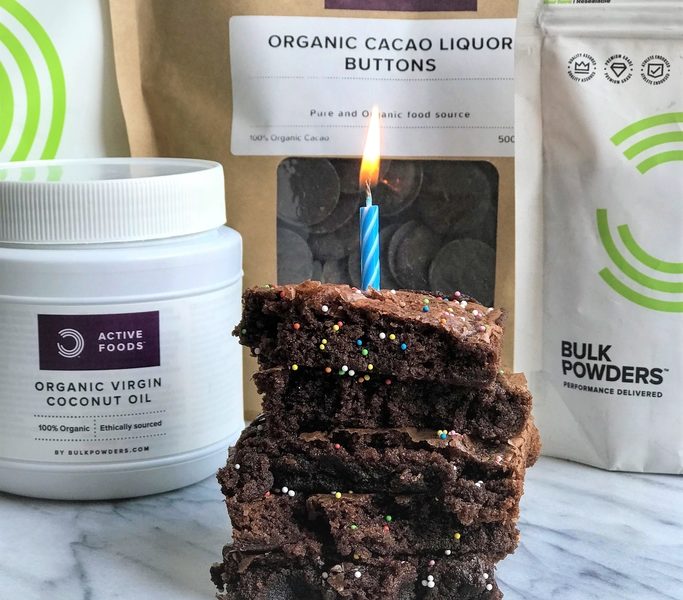 Brownies Verjaardagsrecept met hagels | BULK POWDERS NL