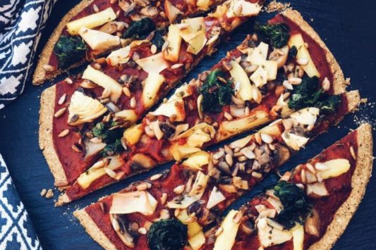 Havervlokken Pizza vegan | BULK POWDERS® NL