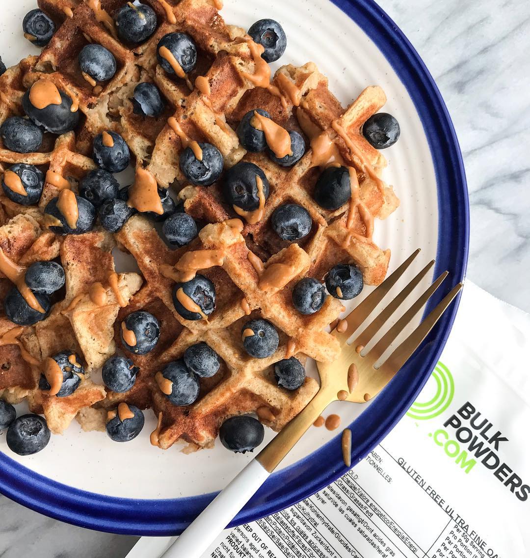 livia bananen wafels vegan| BULK POWDERS