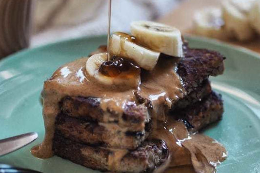 vegan french toast banaan