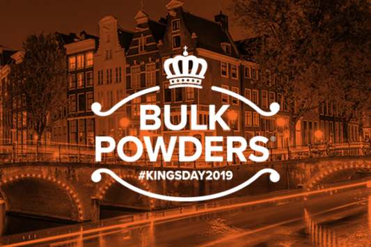 BULK POWDERS Koningsdag 2019 promotie shaker