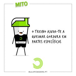 Mito 3: O treino localizado ajuda-te a queimar gordura numa área específica