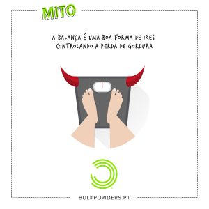 Mito 4 -controlar a perda de gordura com balança