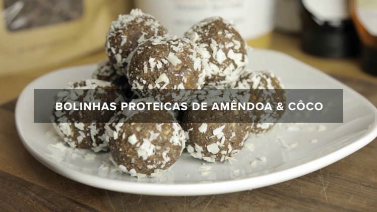 receita vegan - bolinhas proteicas de amendoa e coco