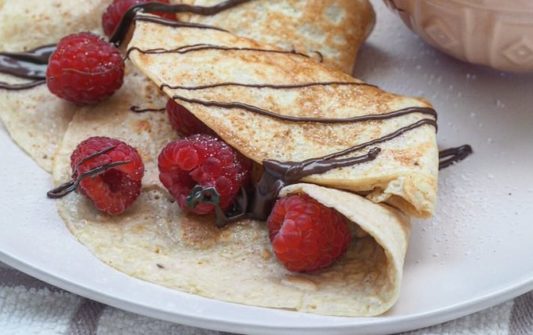 receita de crepes sem gluten