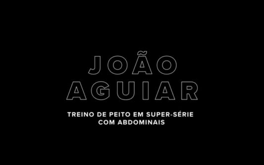 Treino de Peito em super-série com abdominais