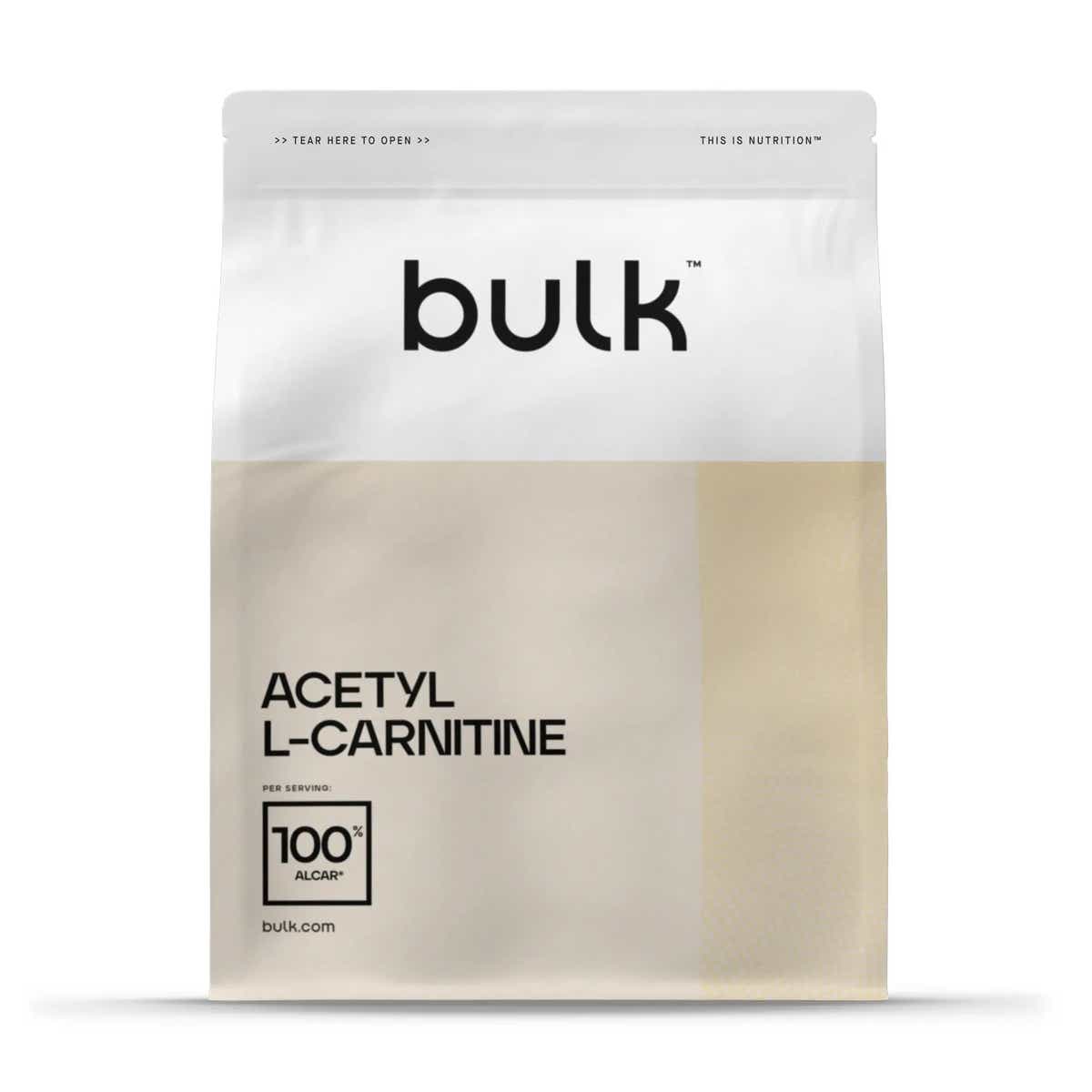 Acetyl L-karnitinpulver | 100 % ren aminosyra | Bulk™