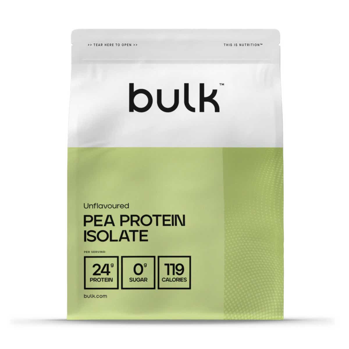 Ärtproteinpulver | Lågt socker | Bulk™