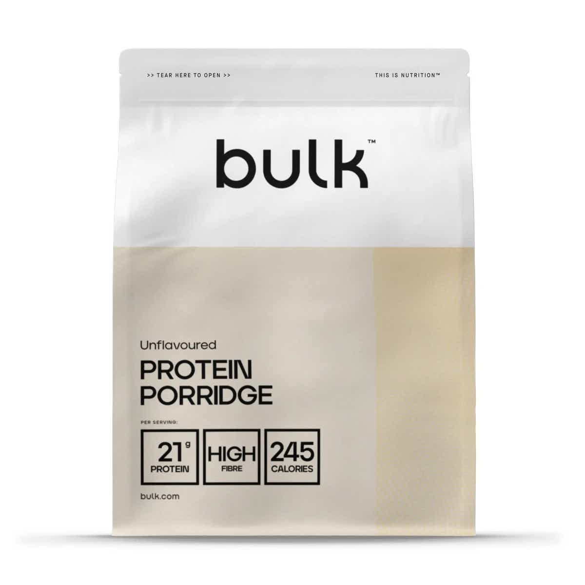 Complete Protein Porridge | Högt protein & fibrer | Bulk™