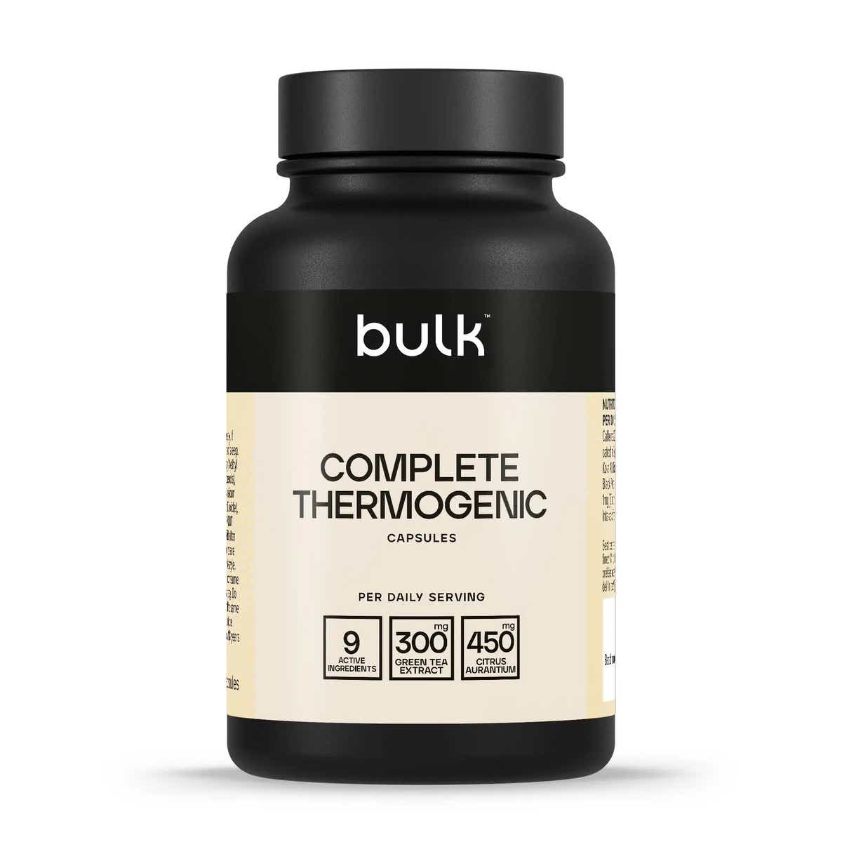 Complete Thermogenic | 9 ingredienser för fettförbränning | Bulk™