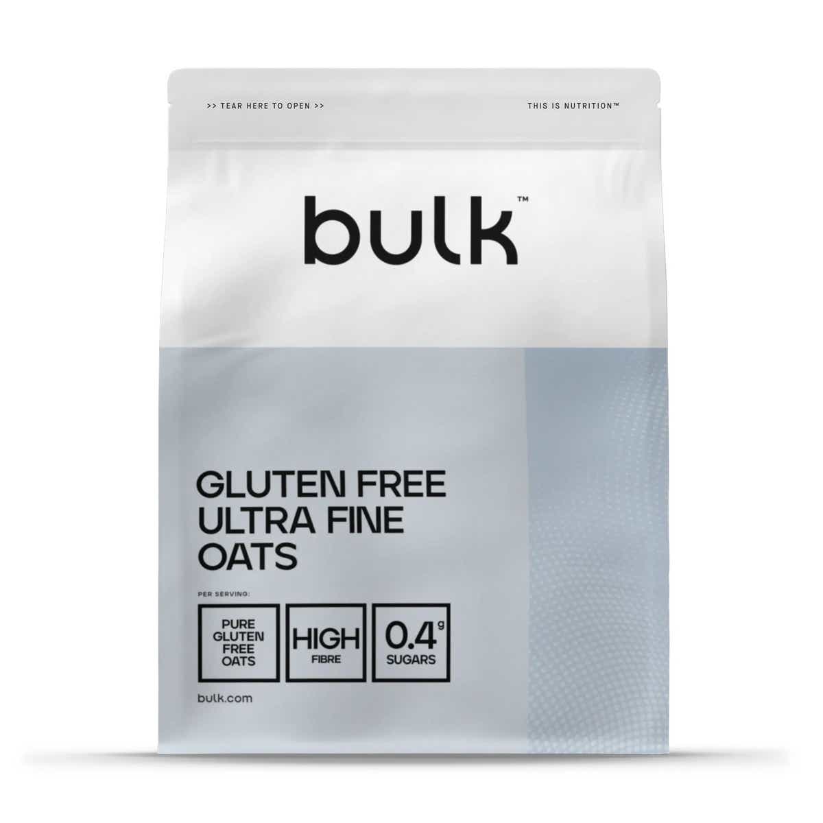 Ultrafin glutenfri havre | Naturliga kolhydrater | Bulk™