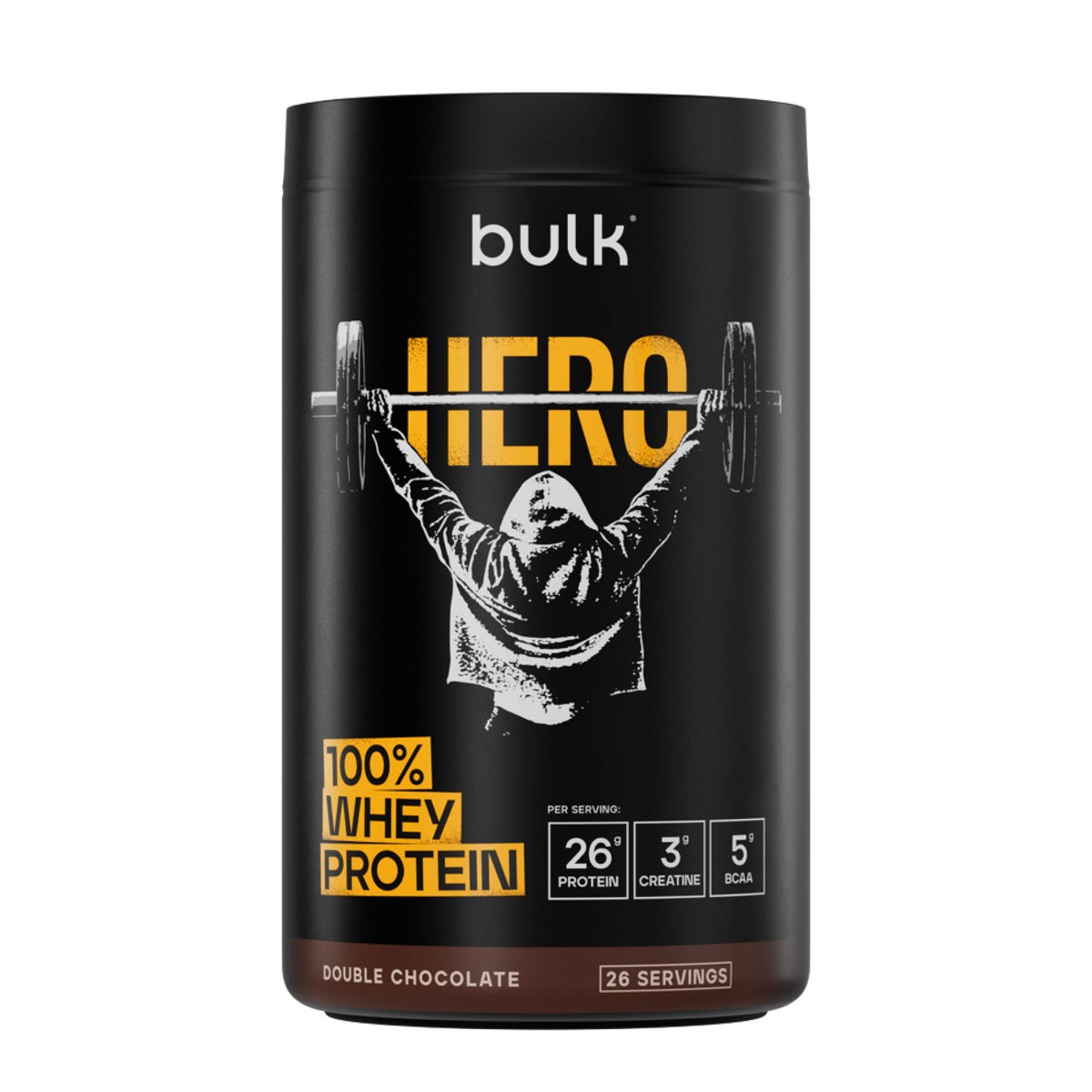 Hjältevassle | 100 % vassleprotein med 26 g protein och kreatin | Bulk™