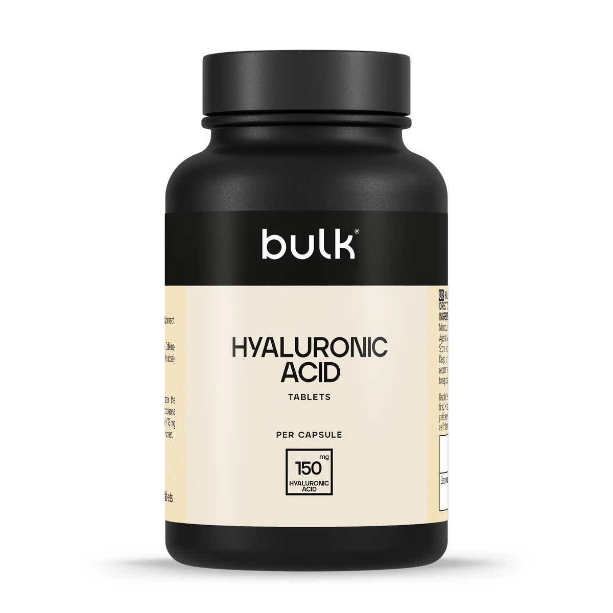 Hyaluronsyra | Daglig dos i tabletter | Bulk™