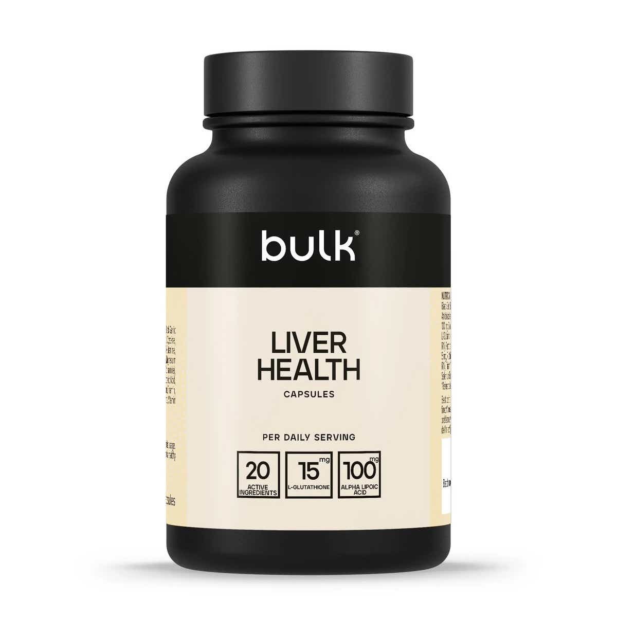 Leverkapslar | 20 aktiva ingredienser | Bulk™