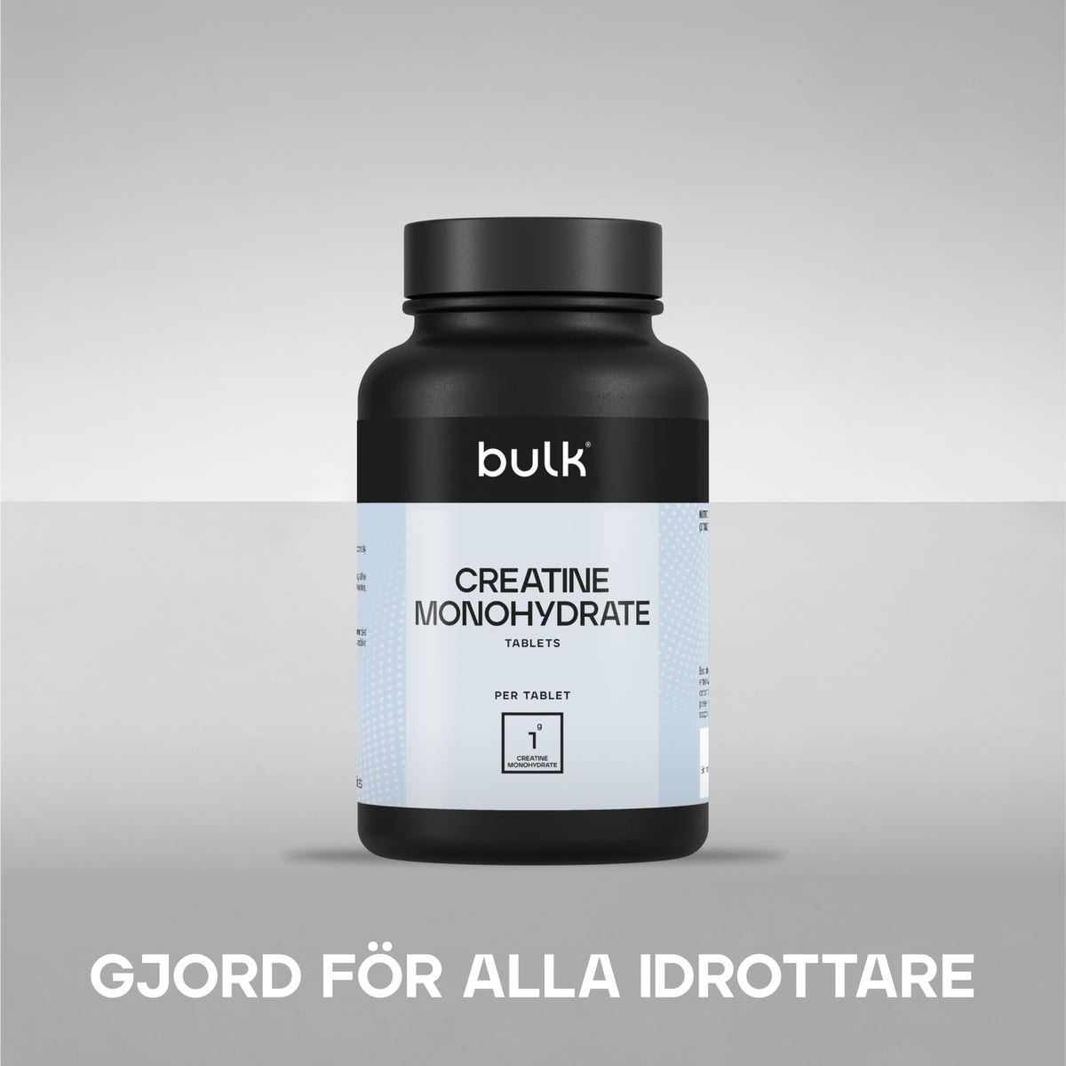 Kreatintabletter | Hög koncentration | Bulk™