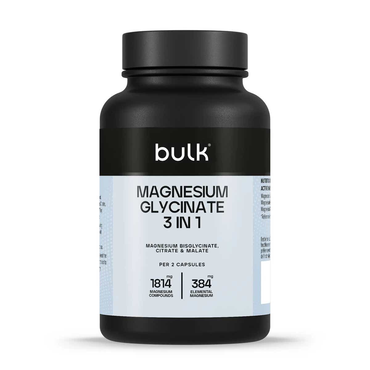 Magnesium 3-i-1 | Kvällsåterhämtning och muskelstöd | Bulk™