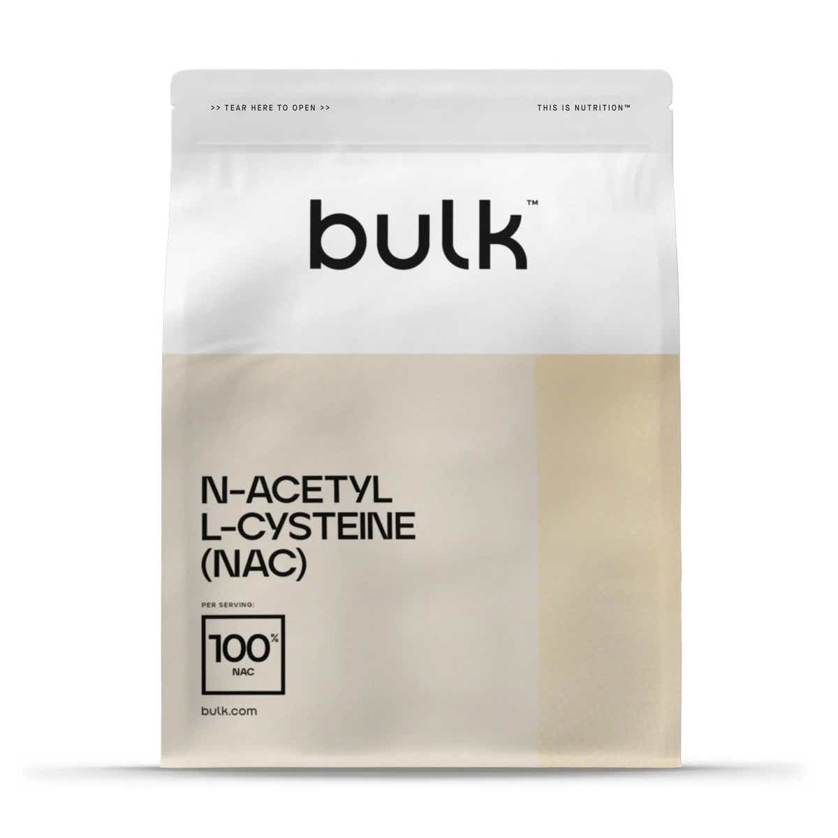 NAC-pulver | Pure L Acetyl L Cysteine ​​ | Bulk™