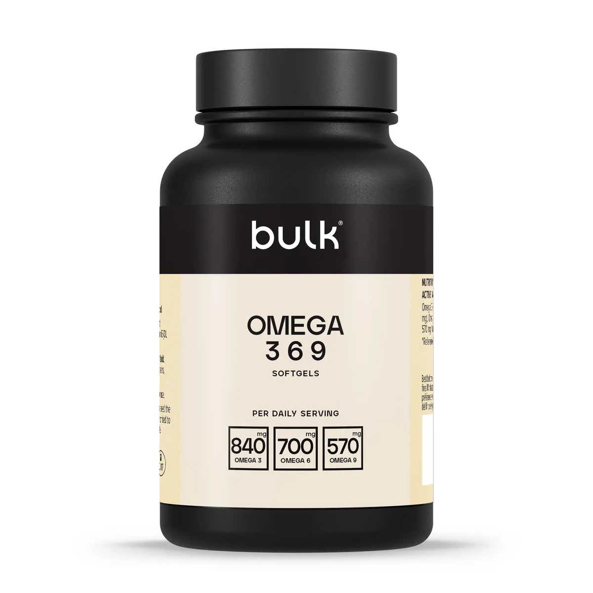 Omega 3 6 9 kapslar | Rena Omega-fettsyror | Bulk™