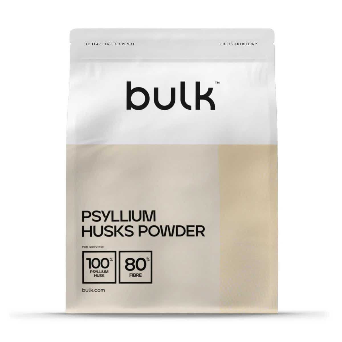 Psyllium Husk Pulver | 100 % ren fiber | Bulk™