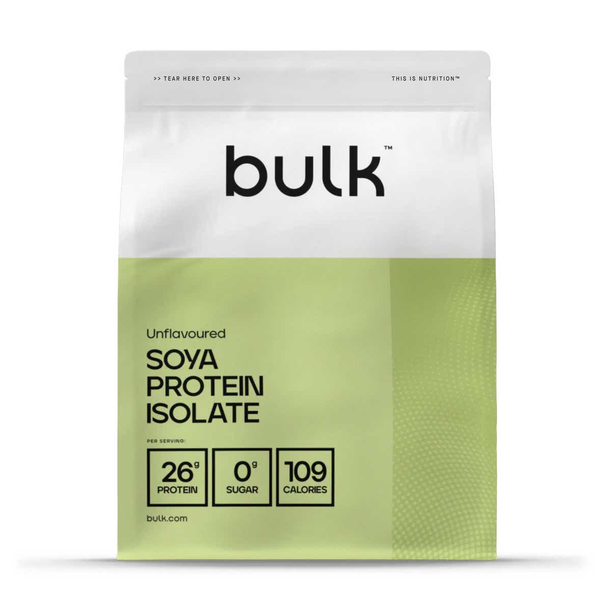 Sojaprotein | Lågt fett & lågt sockerisolat | Bulk™