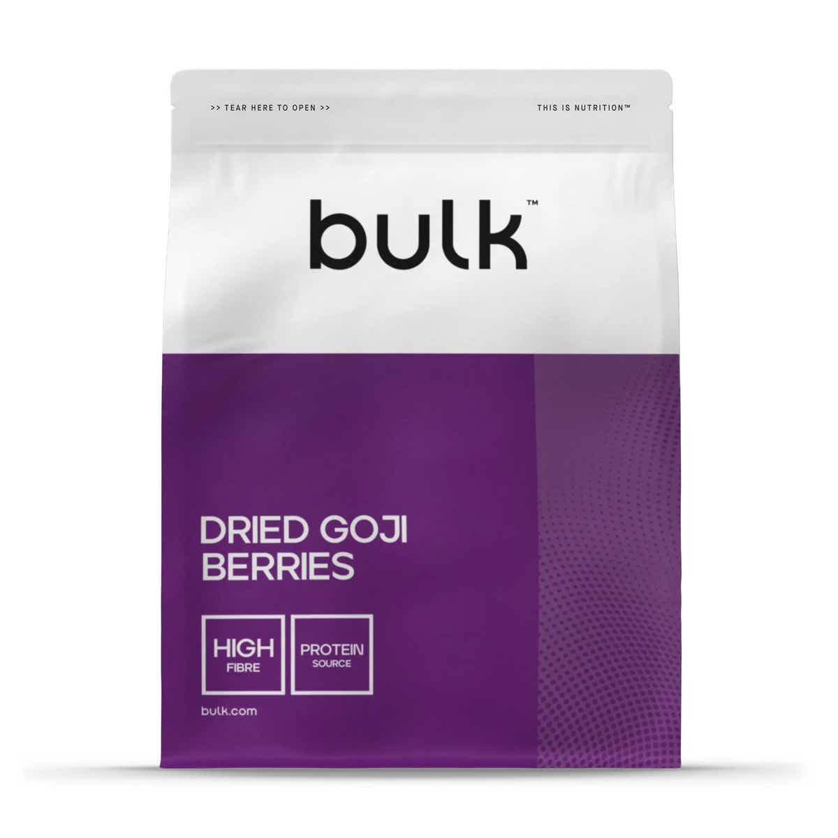 Torkade gojibär | Naturlig energi från antioxidanter | Bulk™