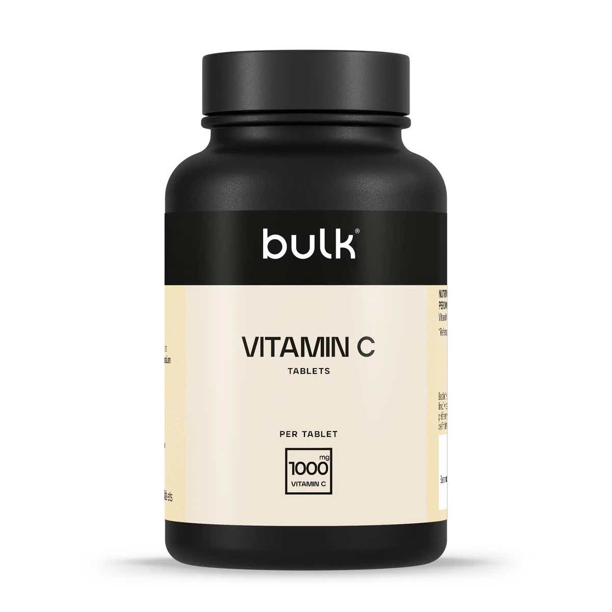 Vitamin C tabletter | 1000mg för immunsystem | Bulk™