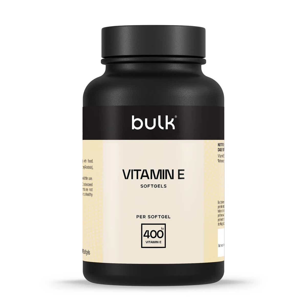 Vitamin E Softgels | Högstyrka antioxidant | Bulk™