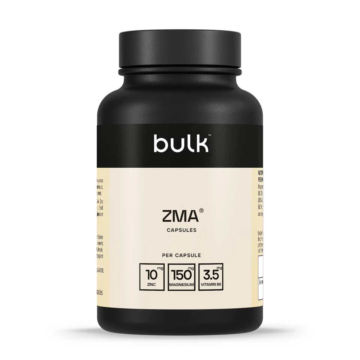 ZMA® Capsules | Zink, Magnesium & Vitamin B6 | Bulk™