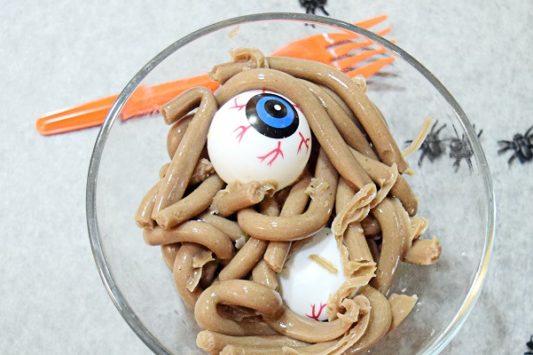 Chocolate Orange Protein Worms