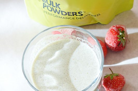 Strawberry Breakfast Smoothie