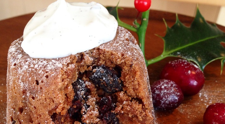 Protein Christmas Pudding