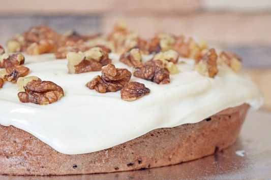 Coffee & Walnut Cake