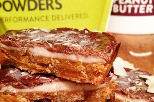 Banana Coconut No Bake Flapjack