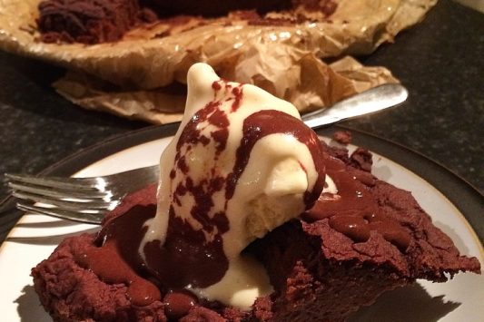 Cannellini Bean Coconut Flour Brownies