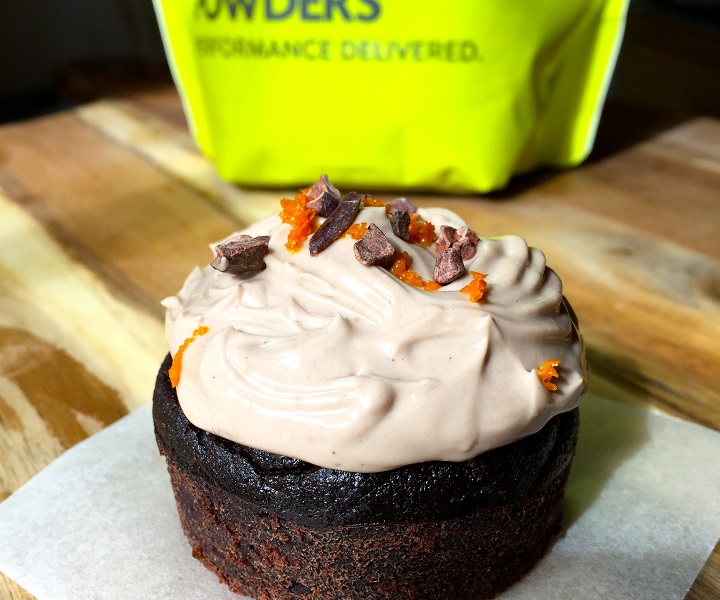 Chocolate Orange Fudge Cupcakes