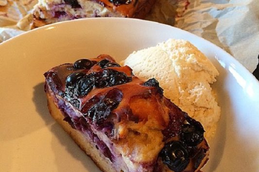 Protein Blueberry and Banana Bread