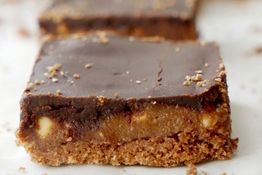 Nutty Millionaires' Shortbread