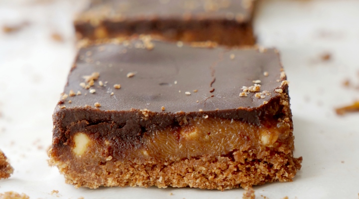 Nutty Millionaires' Shortbread