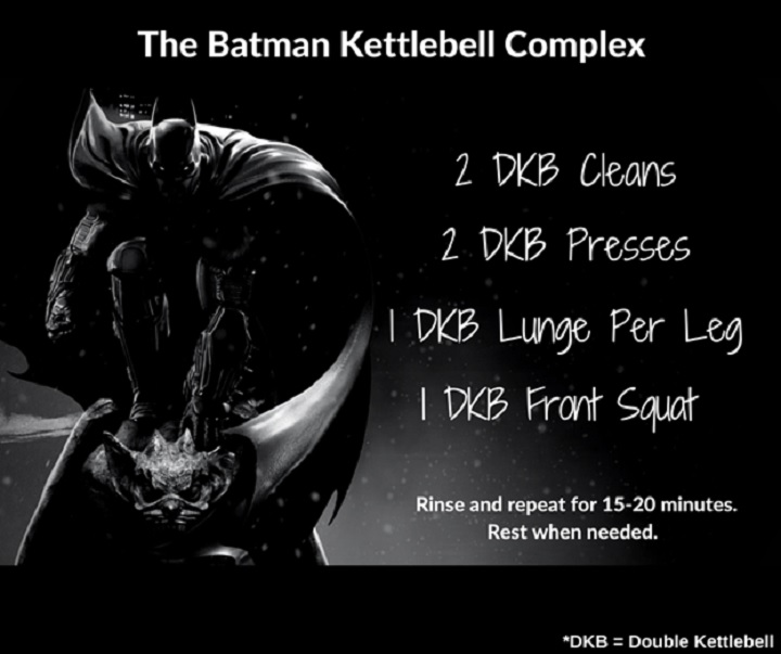 Batman Kettlebell Complex