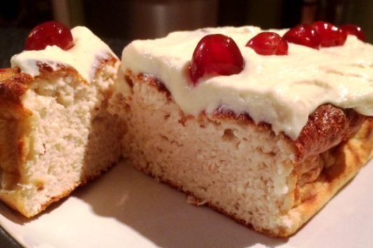 Cherry Bakewell Loaf Recipe
