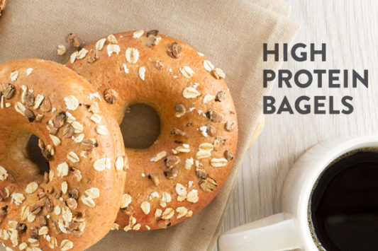 High Protein Bagels