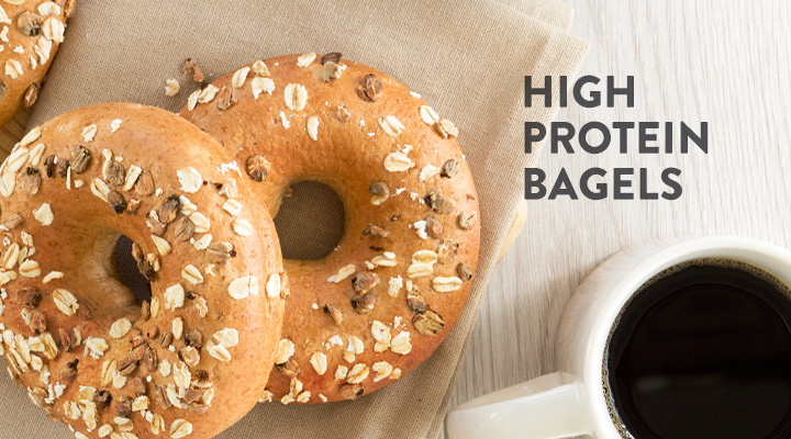 High Protein Bagels