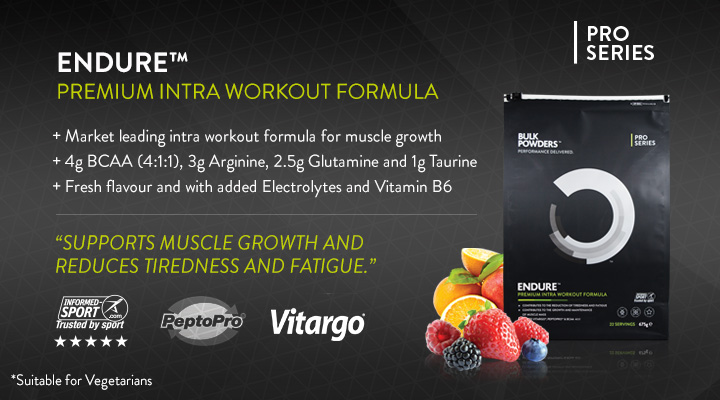 ENDURE intra workout formula