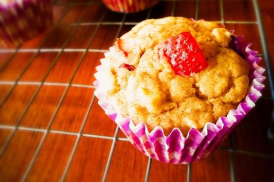 Quinoa Berry Banana Muffins