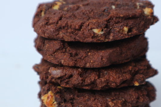 chocolate protein cookies