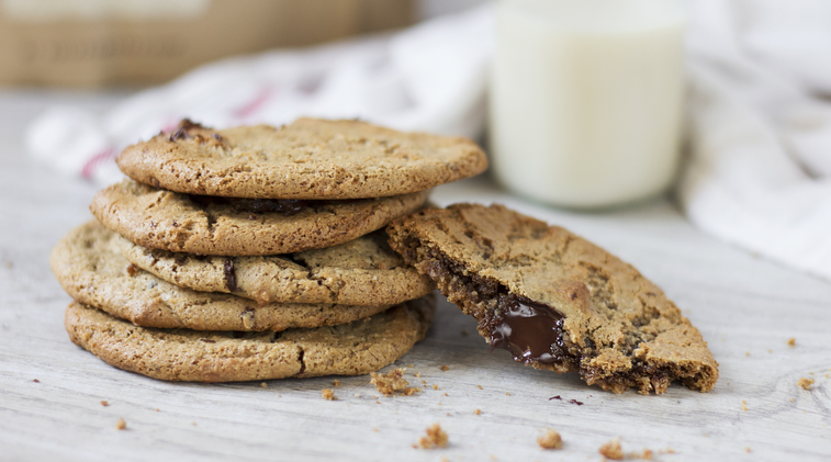 nutty chocolate chip cookies