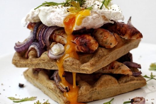 harissa waffles