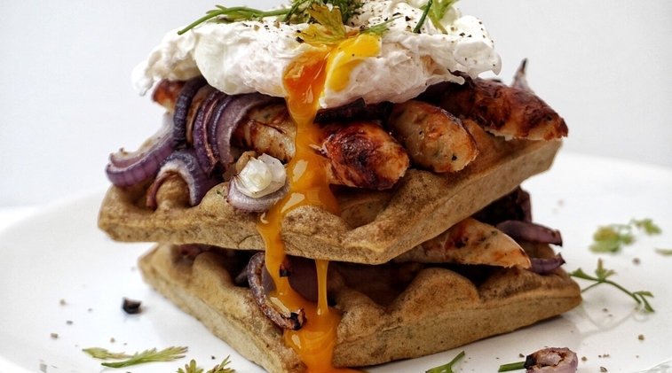 harissa waffles