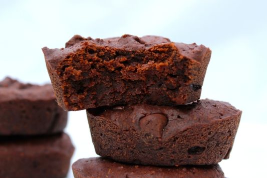 protein brownie bites