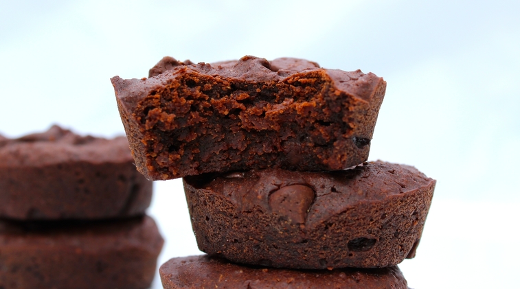 protein brownie bites